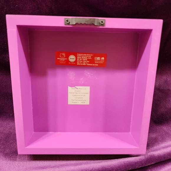 Hello Kitty Witch Noodle Bowl & Block Sign Wall Art Picture Halloween Decor - Picture 14 of 14